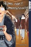 Cover-Bild zum Titel 'Komi can't communicate 08' von 'Tomohito Oda'