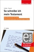 Cover-Bild zum Titel 'So schreibe ich mein Testament' von 'Finn Zwißler, Sascha Petzold'