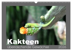 Cover-Bild zum Titel 'Kakteen - überraschende Gewächse (Wandkalender 2026 DIN A3 quer), CALVENDO Monatskalender' von 'Uwe Bade'