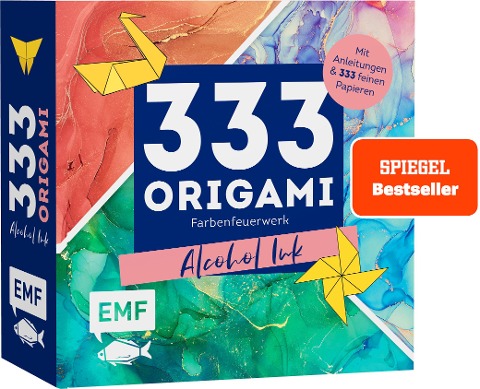 333 Origami - Farbenfeuerwerk: Alcohol Ink - 