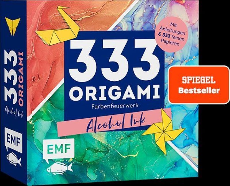333 Origami - Farbenfeuerwerk: Alcohol Ink - 