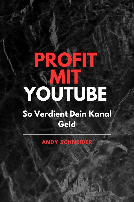 Profit mit YouTube So Verdient Dein Kanal Geld Andy Schneider - A. Schneider