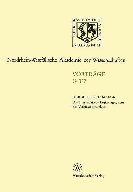 Das österreichische Regierungssystem Ein Verfassungsvergleich - 