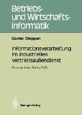 Cover-Bild zum Titel 'Informationsverarbeitung im industriellen Vertriebsaußendienst' von 'Günter Steppan'