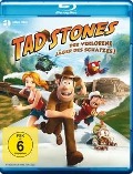 Cover-Bild zum Titel 'Tad Stones - Der verlorene Jäger des Schatzes!' von 'Verónica Fernández, Jordi Gasull, Neil Landau, Javier López Barreira, Gorka Magallón'