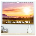 Mystische Nebellandschaften (hochwertiger Premium Wandkalender 2025 DIN A2 quer), Kunstdruck in Hochglanz - Sf Sf