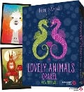 Cover-Bild zum Titel 'Lovely Animals Orakel' von 'Helena de Almeida'