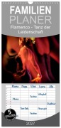 Cover-Bild zum Titel 'Familienplaner 2027 - Flamenco - Tanz der Leidenschaft mit 5 Spalten (Wandkalender, 21 x 45 cm) CALVENDO' von 'Brigitte Dürr Gabi Hampe'