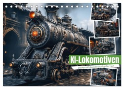 Cover-Bild zum Titel 'KI-Lokomotiven (Tischkalender 2026 DIN A5 quer), CALVENDO Monatskalender' von 'Steffen Gierok-Latniak'