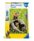Cover-Bild zum Titel 'Kinderpuzzle 300 XXL Teile - Freche Füchse' von ''