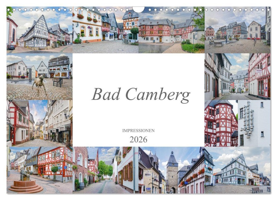 Bad Camberg Impressionen (Wandkalender 2026 DIN A3 quer), CALVENDO Monatskalender - Dirk Meutzner
