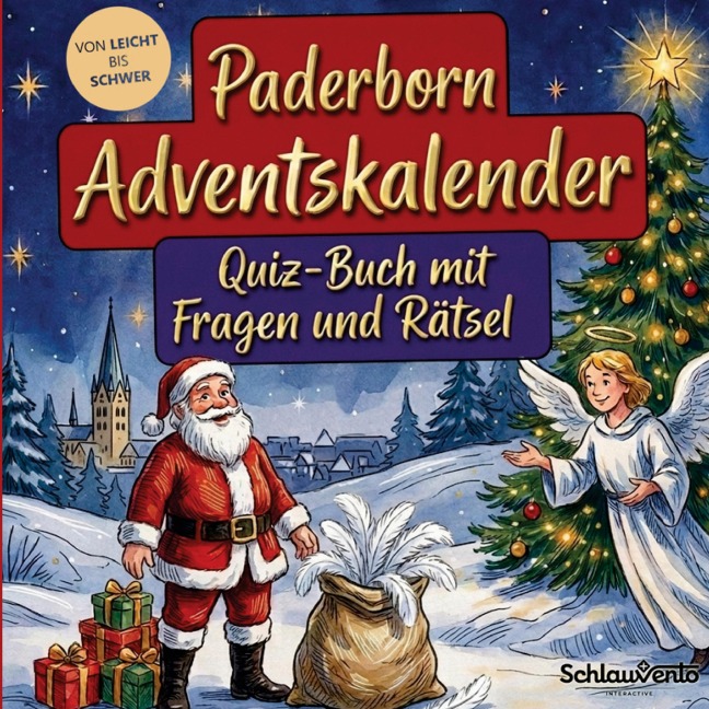 Paderborn-Adventskalender: Quiz-Buch mit Fragen und Rätsel - Schlauvento Interactive
