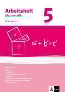 Cover-Bild zum Titel 'Arbeitshefte Mathematik 5. Neubearbeitung. Arbeitsheft mit Lösungsheft. Reelle Zahlen, Potenzen, Funktionen, Geometrie, Quadratische Gleichungen, Gleichungssysteme' von ''