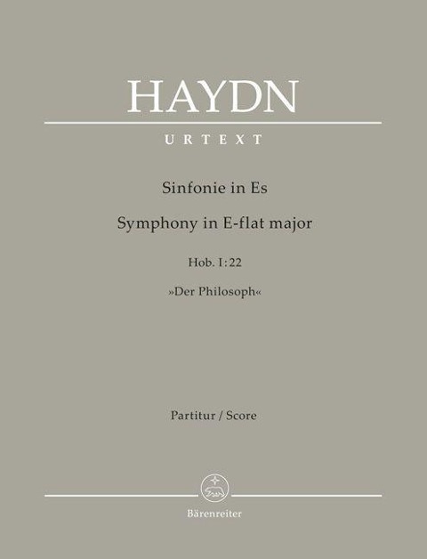 Sinfonie Nr. 22 Es-Dur Hob. I:22 "Der Philosoph" - Joseph Haydn