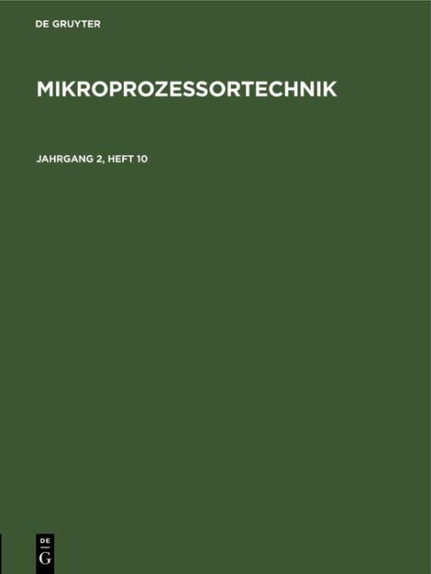 MP. Jahrgang 2, Heft 10 - 