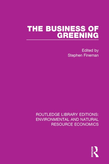 The Business of Greening - 