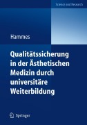 Cover-Bild zum Titel 'Qualitätssicherung in der Ästhetischen Medizin durch universitäre Weiterbildung' von 'Stefan Hammes'