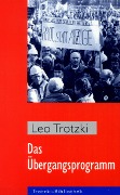 Cover-Bild zum Titel 'Das Übergangsprogramm' von 'Leo Trotzki'