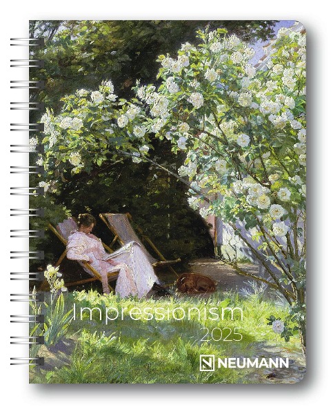 Impressionism 2025 - Diary - Buchkalender - Taschenkalender - Kunstkalender - 16,5x21,6 - 