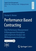 Cover-Bild zum Titel 'Performance Based Contracting' von 'Florian U. Henne'