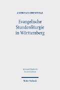 Cover-Bild zum Titel 'Evangelische Stundenliturgie in Württemberg' von 'Andreas Odenthal'