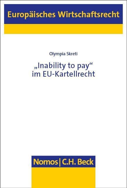 "Inability to pay" im EU-Kartellrecht - Olympia Skreti