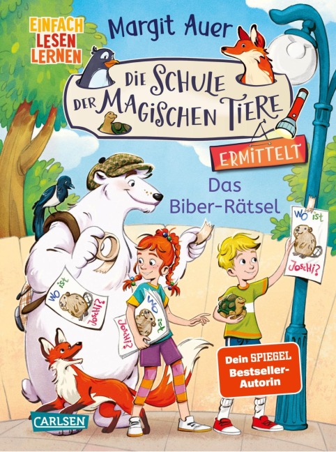 Die Schule der magischen Tiere ermittelt Neuausgabe 7: Das Biber-Rätsel - Margit Auer