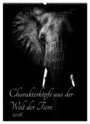 Cover-Bild zum Titel 'Charakterköpfe aus der Welt der Tiere (Wandkalender 2026 DIN A2 hoch), CALVENDO Monatskalender' von 'Kirsten Und Holger Karius'