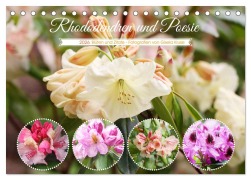 Cover-Bild zum Titel 'Rhododendren und Poesie (Tischkalender 2026 DIN A5 quer), CALVENDO Monatskalender' von 'Gisela Kruse'