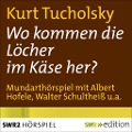 Cover-Bild zum Titel 'Wo kommen die Löcher im Käse her?' von 'Karl Köstlin, Kurt Tucholsky'