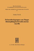 Cover-Bild zum Titel 'Reformüberlegungen zum Haager Minderjährigenschutzabkommen' von 'Stefanie Boelck'