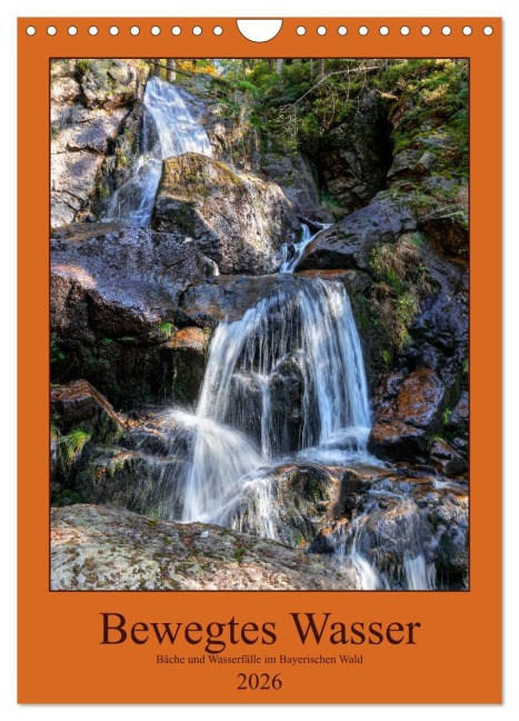 Bewegtes Wasser (Wandkalender 2026 DIN A4 hoch), CALVENDO Monatskalender - Werner Baisch