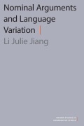 Cover-Bild zum Titel 'Nominal Arguments and Language Variation' von 'Li Julie Jiang'