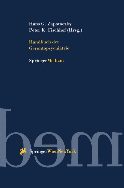 Handbuch der Gerontopsychiatrie - 