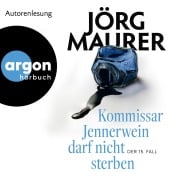 Cover-Bild zum Titel 'Kommissar Jennerwein darf nicht sterben' von 'Jörg Maurer'
