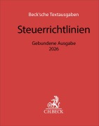 Cover-Bild zum Titel 'Steuerrichtlinien Gebundene Ausgabe 2026' von ''