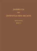 Cover-Bild zum Titel 'Jahrbuch des öffentlichen Rechts der Gegenwart. Neue Folge' von ''