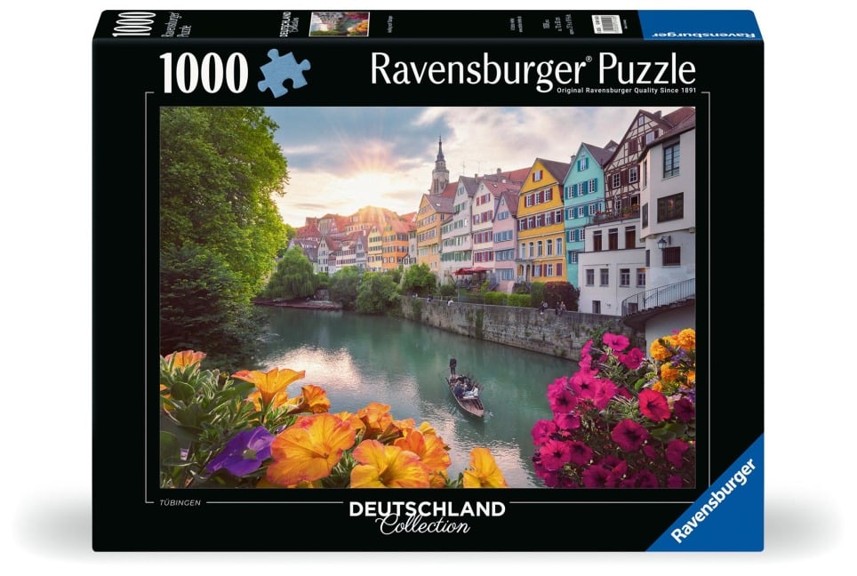 Erwachsenenpuzzle 1000 Teile - Ausflug nach Tübingen - 
