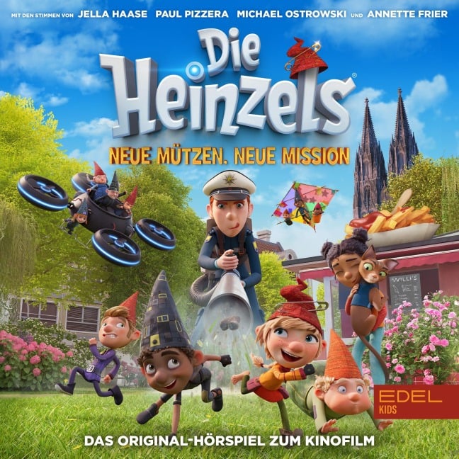 Die Heinzels - Neue Mützen neue Mission (Das Original-Hörspiel zum Kinofilm) - Constanze Behrends, Jan Strahtmann, Angela Strunck