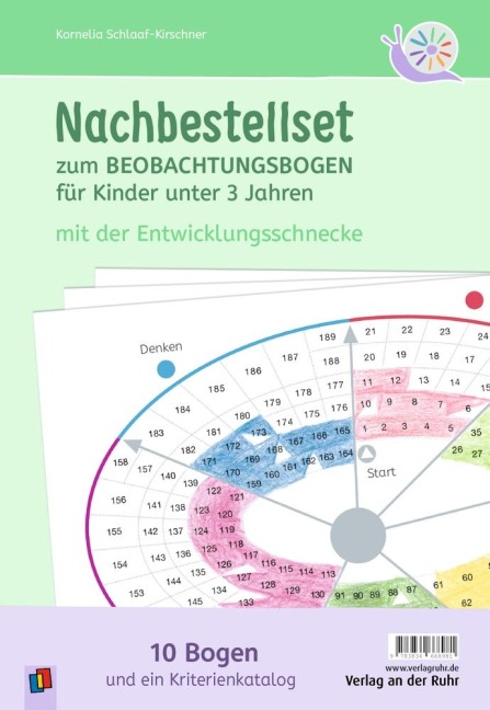 Nachbestellset zum Beobachtungsbogen für Kinder unter 3 Jahren - Kornelia Schlaaf-Kirschner
