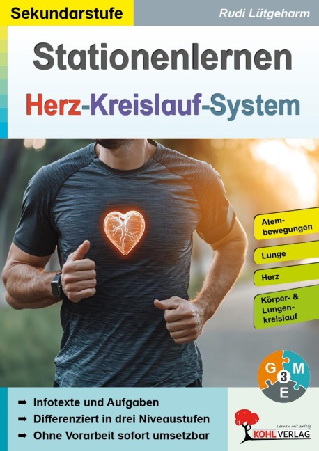 Stationenlernen Herz-Kreislauf-System - Rudi Lütgeharm
