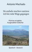 Cover-Bild zum Titel 'He andado muchos caminos - Ich bin viele Wege gegangen' von 'Antonio Machado'