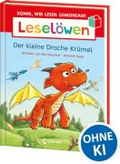 Cover-Bild zum Titel 'Leselöwen - Komm, wir lesen gemeinsam! - Der kleine Drache Krümel' von 'Barbara van den Speulhof'
