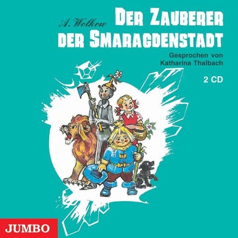 Der Zauberer der Smaragdenstadt. 2 CDs - Alexander Wolkow
