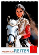 Faszination Reiten (Wandkalender 2025 DIN A2 hoch), CALVENDO Monatskalender - Peter Roder