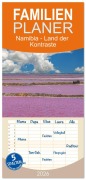 Familienplaner 2026 - Namibia - Land der Kontraste mit 5 Spalten (Wandkalender, 21 x 45 cm) CALVENDO - Tina Olbrich