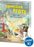 Cover-Bild zum Titel 'Kommissar Pfote (Band 8) - Jagd nach dem Feuerteufel' von 'Katja Reider'