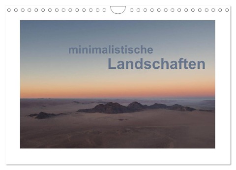 minimalistische Landschaften (Wandkalender 2024 DIN A4 quer), CALVENDO Monatskalender - Gabi Steiner