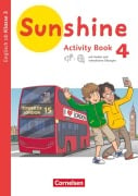 Cover-Bild zum Titel 'Sunshine 4. Schuljahr - Baden-Württemberg, Hessen, Niedersachsen - Activity Book mit interaktiven Übungen online' von 'Tanja Beattie, Helga Haudeck, Maria Sussex, Nadine Kerler, Caroline Schröder'