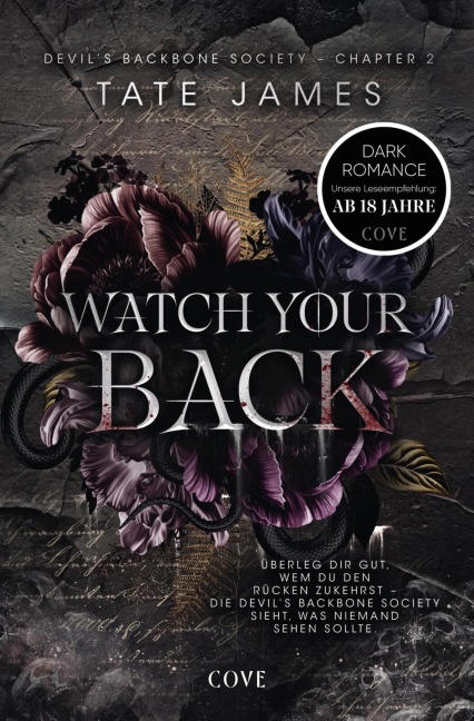 Watch Your Back (Devil's Backbone Society 2) - Tate James